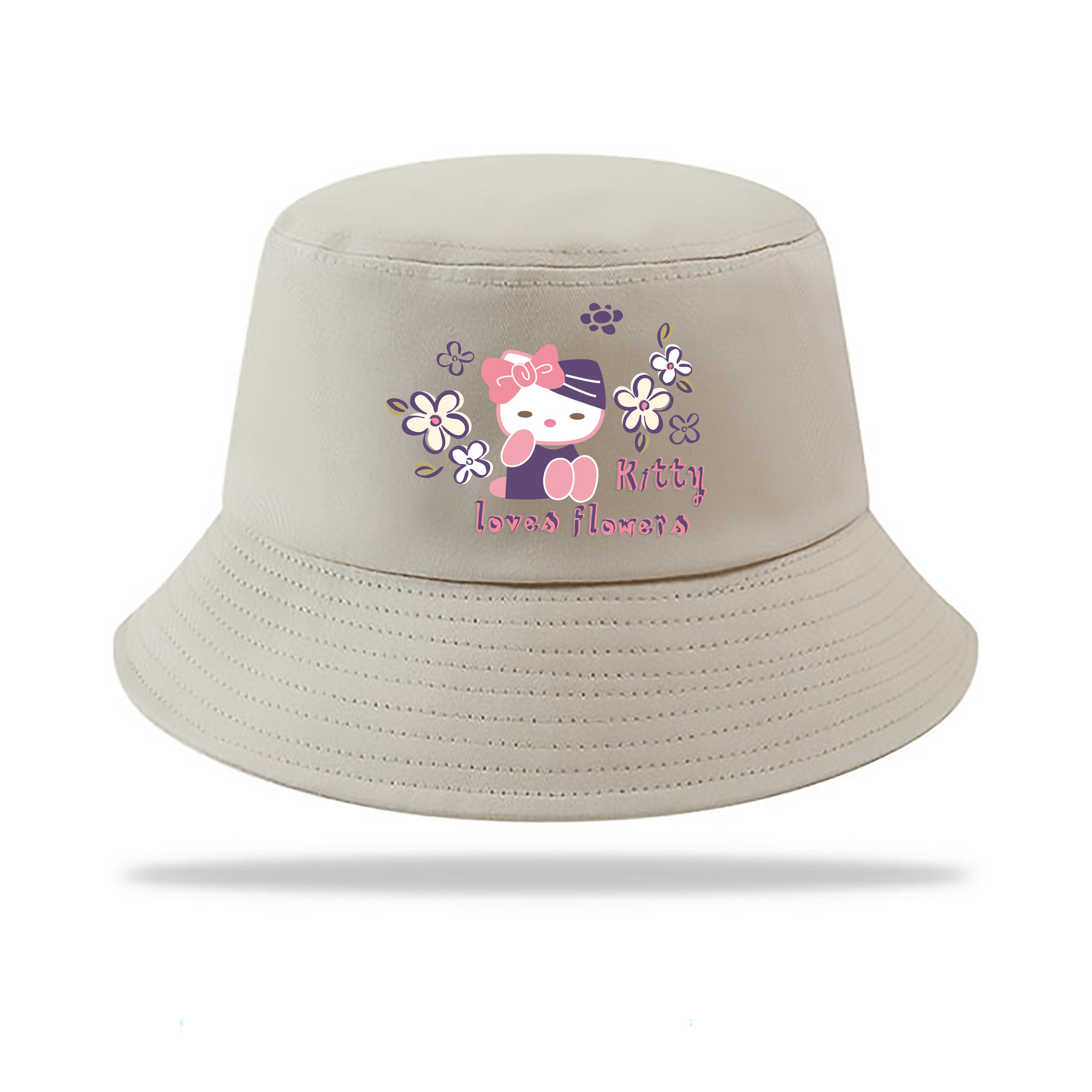（画像用） Hello Kitty ハローキティ アウトドア日除けバケットハット